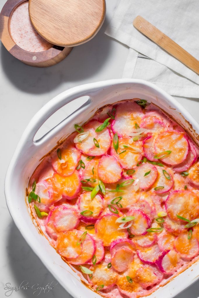 Cheesy Radish Recipe