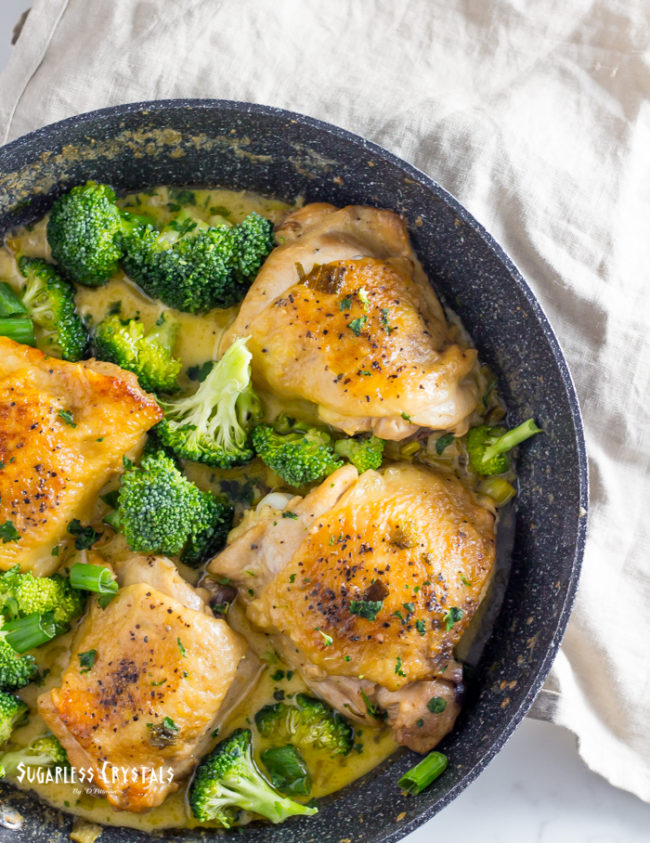 Low Carb Chicken and Broccoli (KetoFriendly)