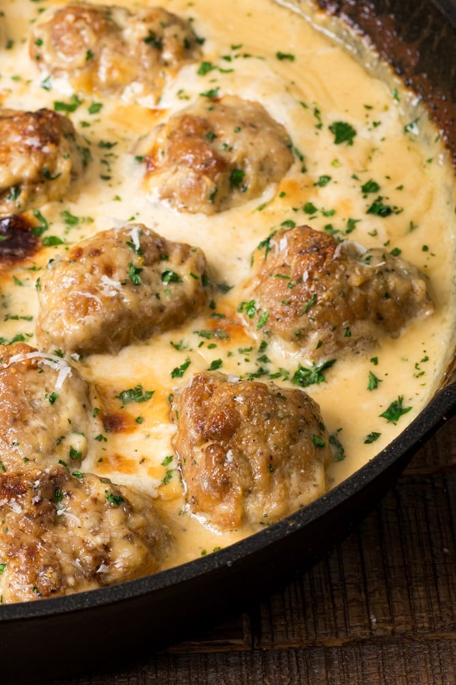 Amazing Keto Turkey Meatballs In A Creamy Sauce This Is How