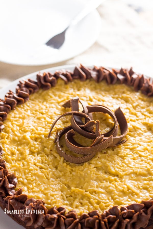 Keto Chocolate Cake German Chocolate Style (Low Carb, Gluten Free)