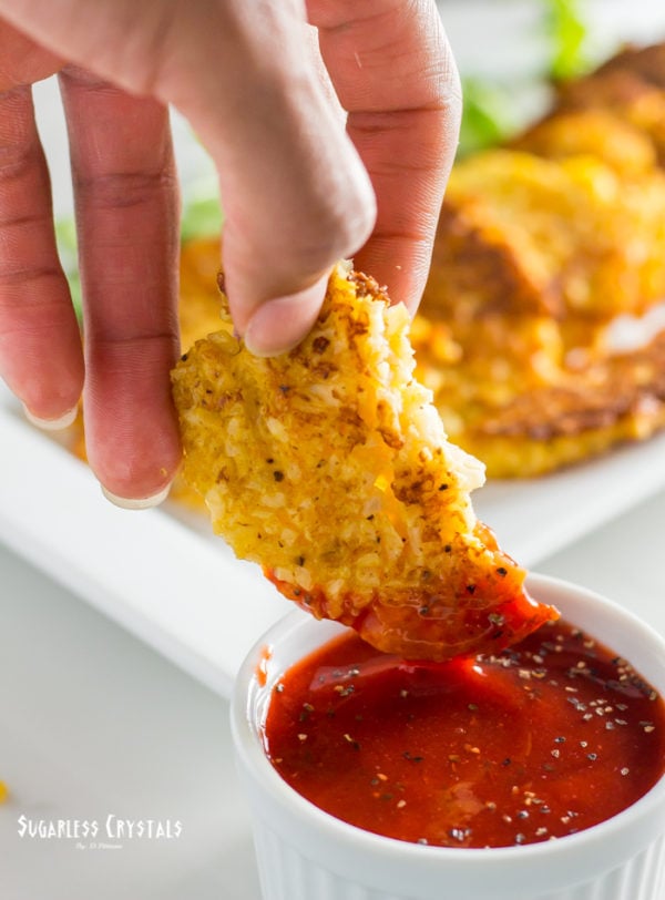 Keto Cauliflower Hash Browns (Grain Free, Low Carb)