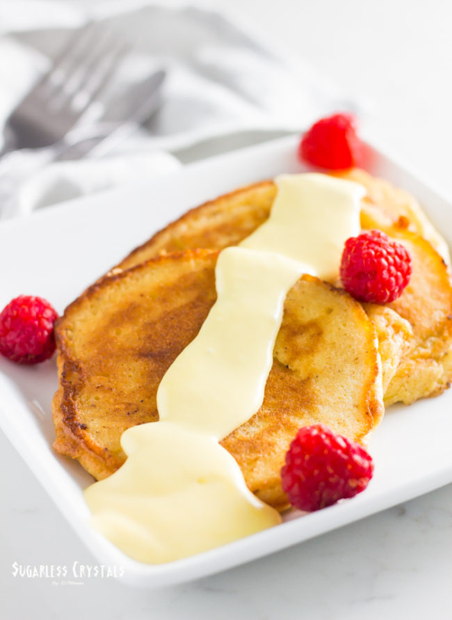 Quick and Easy Spiced Almond Flour Pancakes (Keto, Low Carb)