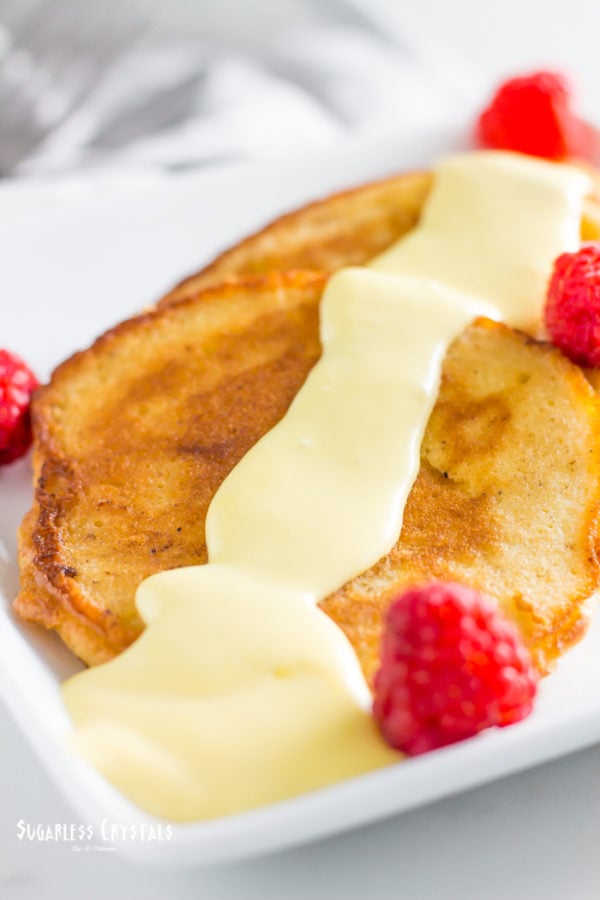 Quick and Easy Spiced Almond Flour Pancakes (Keto, Low Carb)