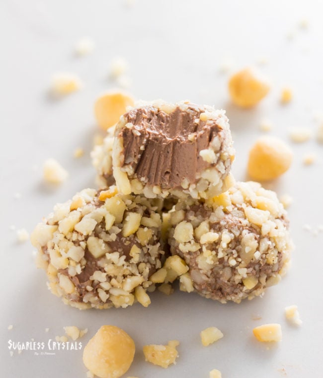 Chocolate Coconut Milk Ice Cream Truffles (Keto, Low Carb)
