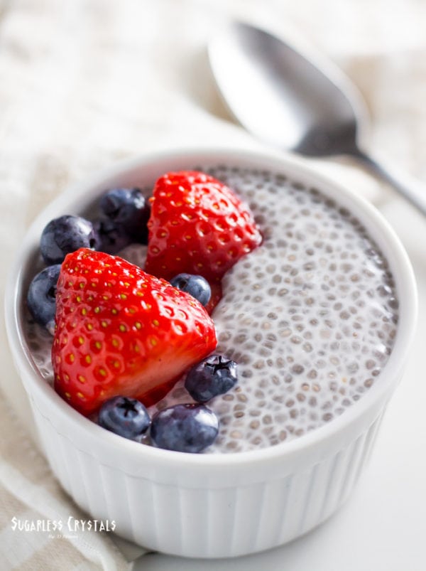 The Best Way To Make Overnight Chia Pudding That's Keto & Paleo