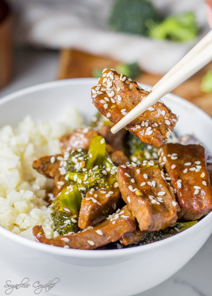 Keto Beef And Broccoli