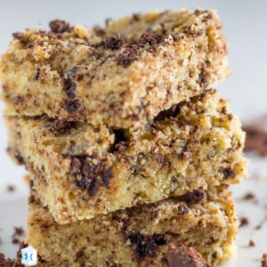 Cookies And Cream Keto Brownies 8 Cookies and cream keto brownies stacked on another