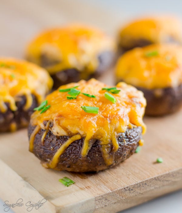 Easy Peasy Keto Stuffed Mushrooms