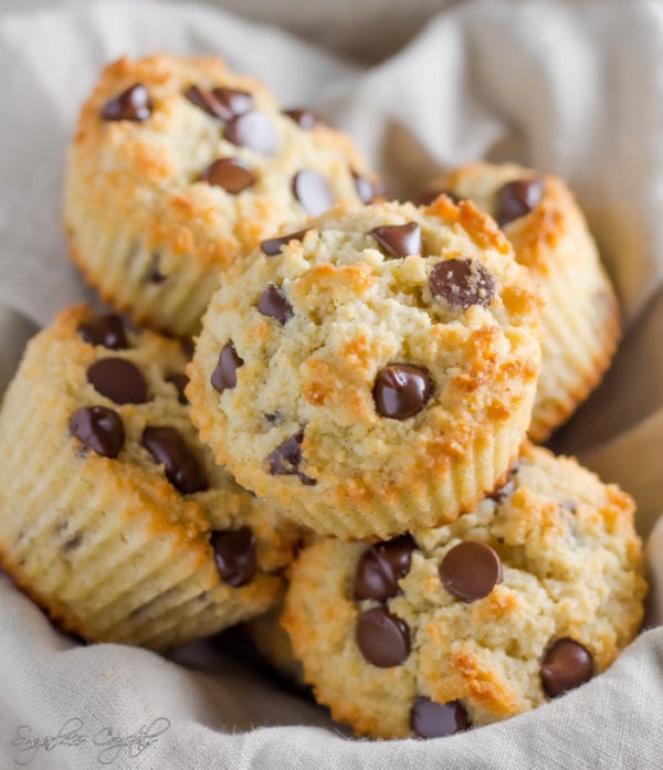 Keto Chocolate Chip Muffins