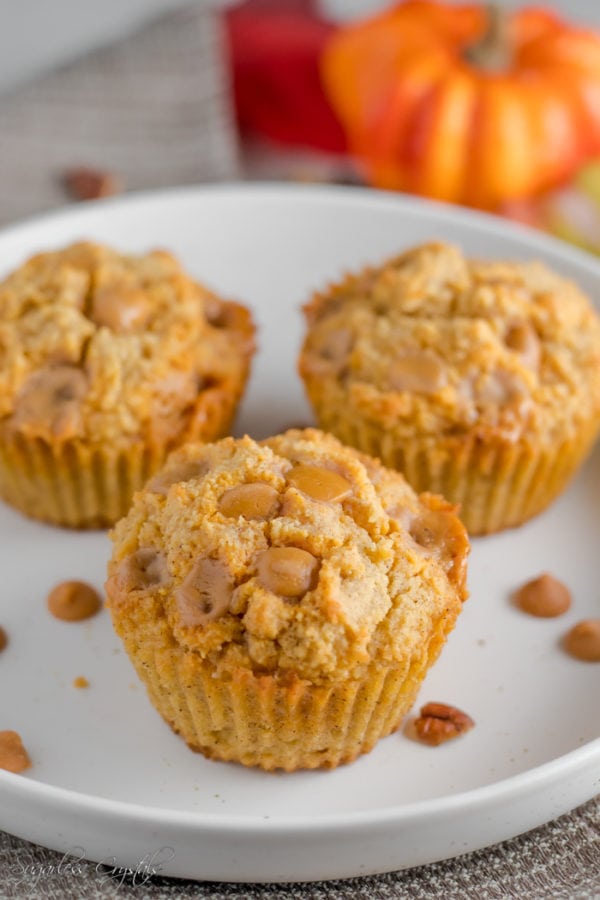 Almond Flour Pumpkin Muffins
