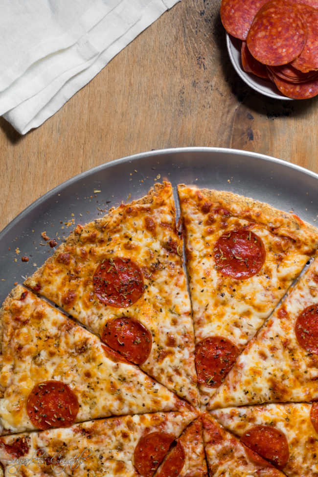 Coconut Flour Pizza Crust