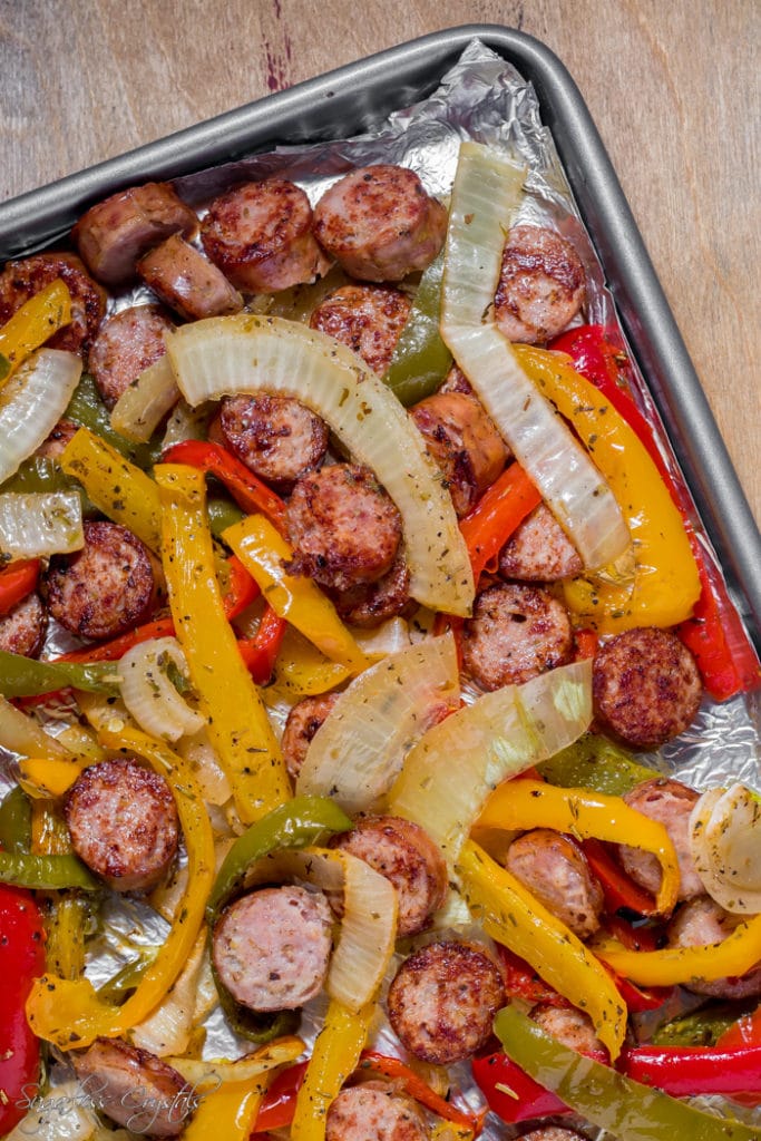 How To Roast The Best Sheet Pan Sausage Peppers And Onions