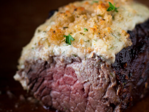 Parmesan Crusted Steak
