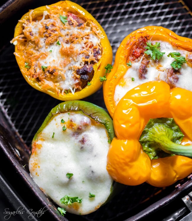 Air Fryer Stuffed Peppers