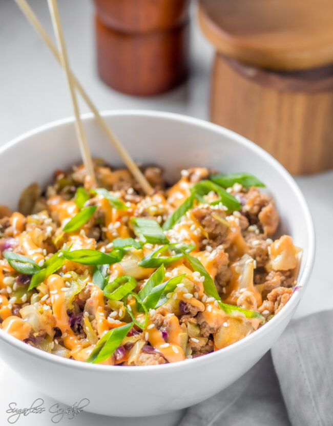 Keto Egg Roll In A Bowl