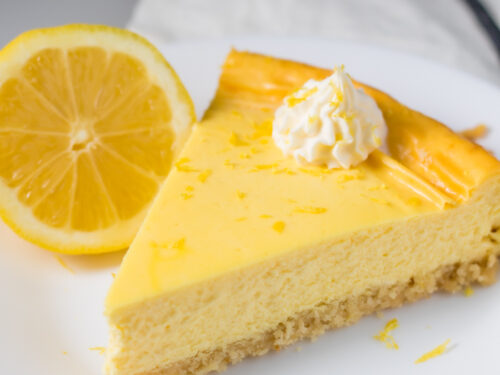 Keto Lemon Cheesecake