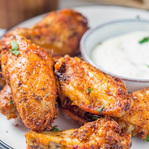 Dry Rub Keto Chicken Wings