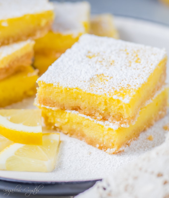 Keto Lemon Bars