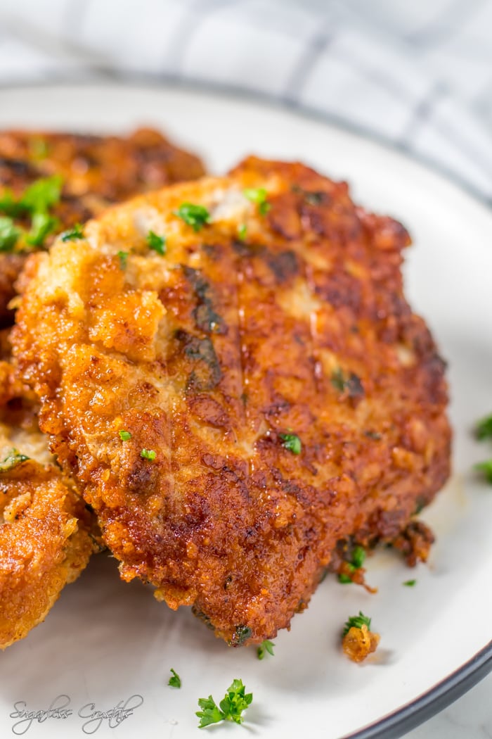 Parmesan Crusted Pork Chops