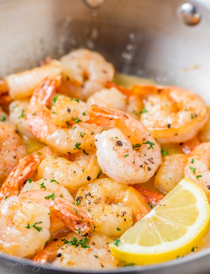 Keto Shrimp Scampi