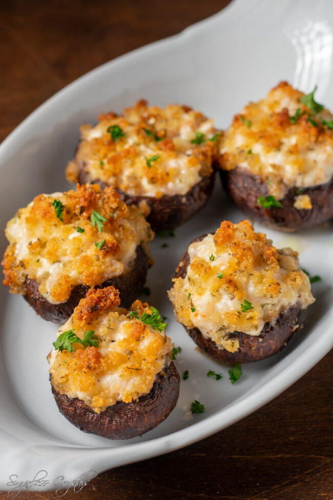 How You Should Make Shrimp Stuffed Mushrooms The Best Way
