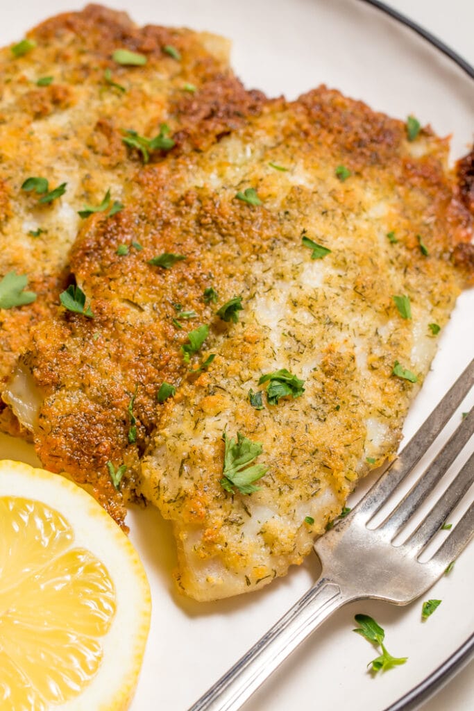 Parmesan Crusted Tilapia
