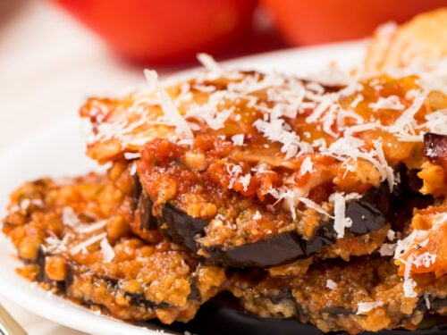 Keto Eggplant Parmesan