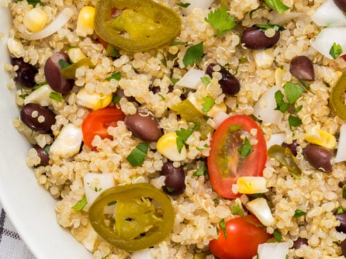 Mexican quinoa salad