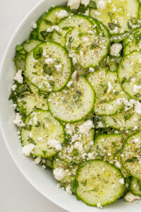 Cucumber Feta Salad