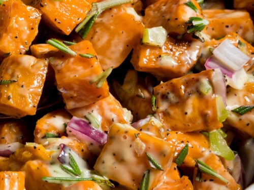 Sugarless Crystals 15 Sweet potato salad
