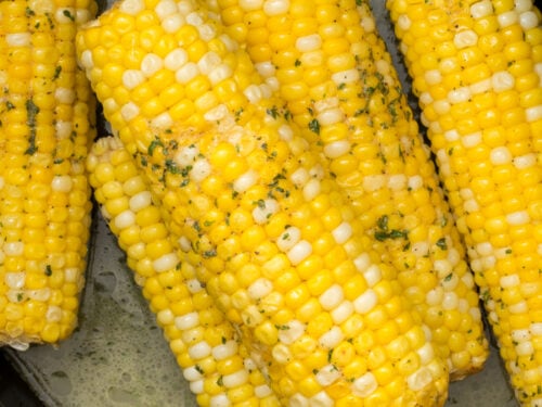 Crockpot corn on the cob