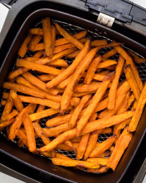 Air Fryer Frozen Sweet Potato Fries In 15 Minutes