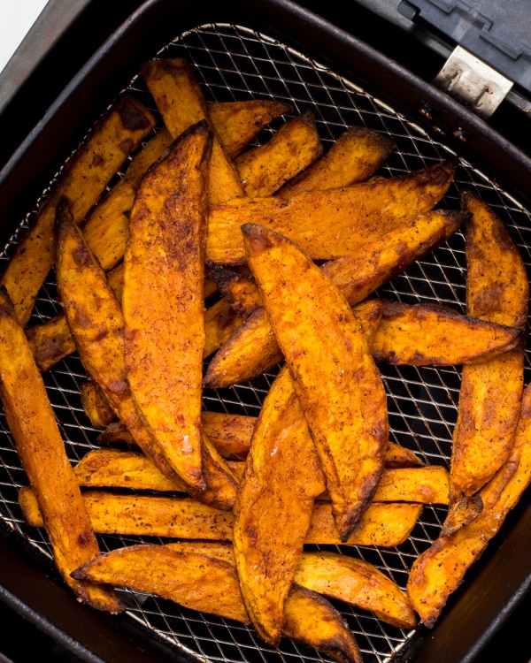 Air fryer sweet potato wedges