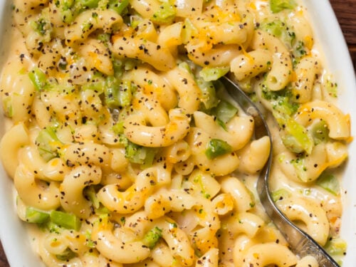 Broccoli mac and cheese