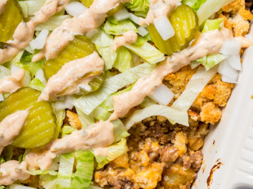 Big Mac casserole