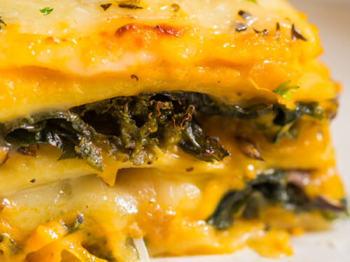 Butternut squash lasagna