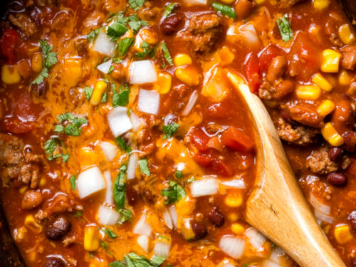 crockpot taco soup