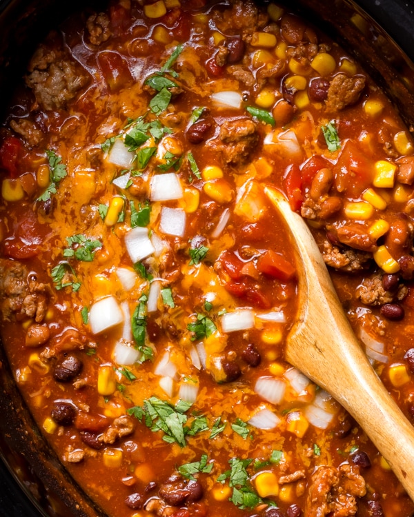 crockpot taco soup