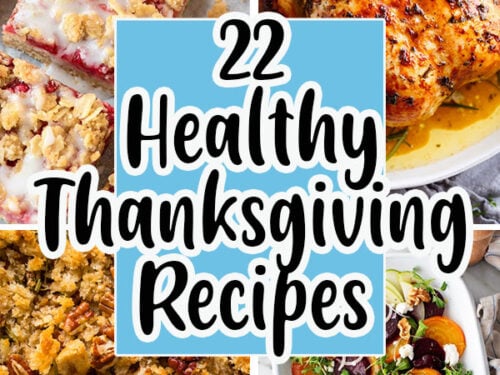 22 healthy thanksgiving recipes