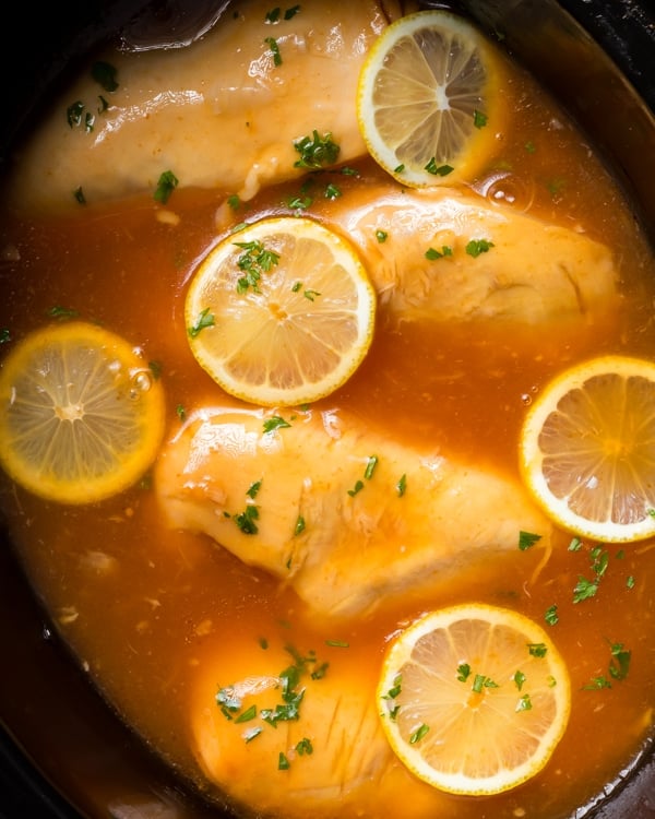 Crockpot lemonade chicken