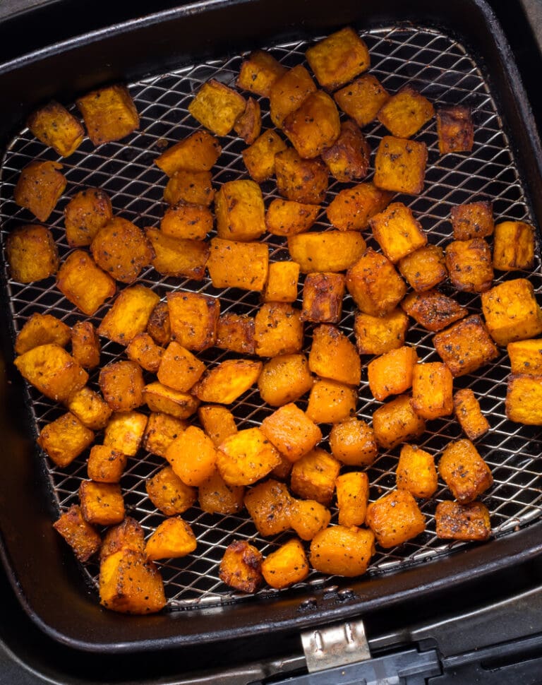 Air Fryer Butternut Squash In Under 30 minutes