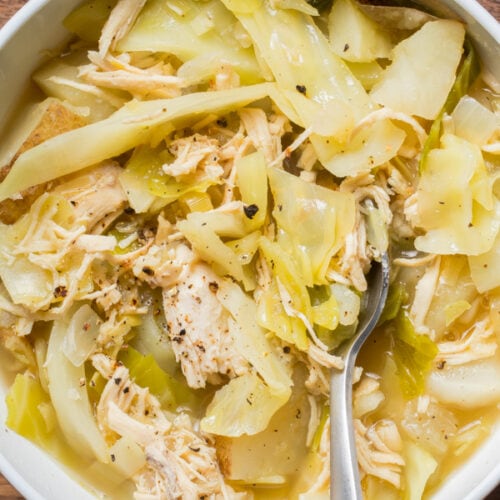 Lemongrass Chicken Cabbage Soup 3 Chicken cabbage soup