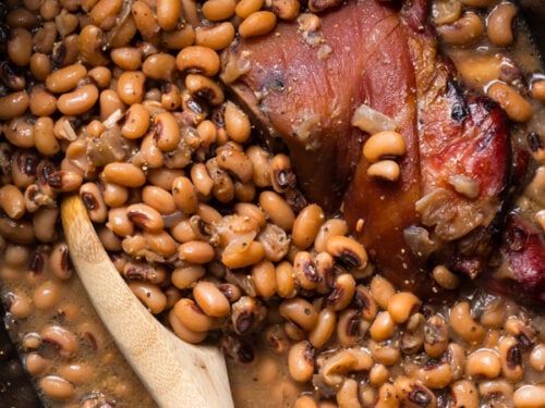 Crockpot black eyed peas