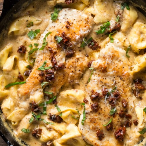 Marry me chicken tortellini pasta