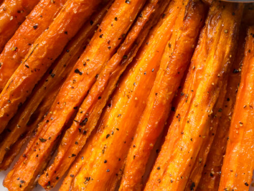 Air fryer carrot fries