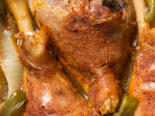 Baked turkey legs