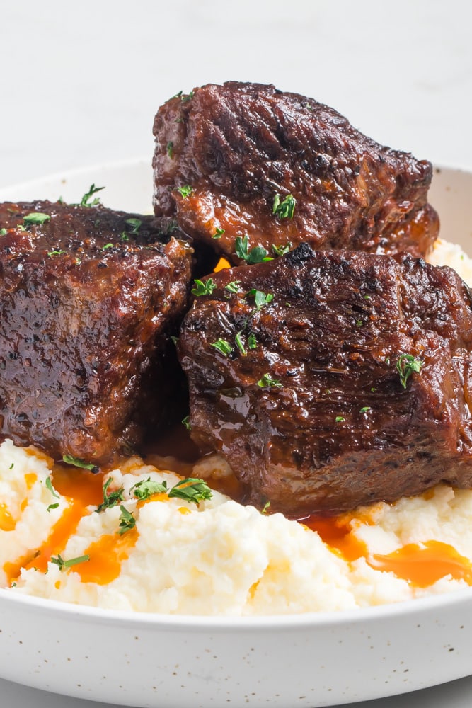 Oven Baked Boneless Beef Short Ribs