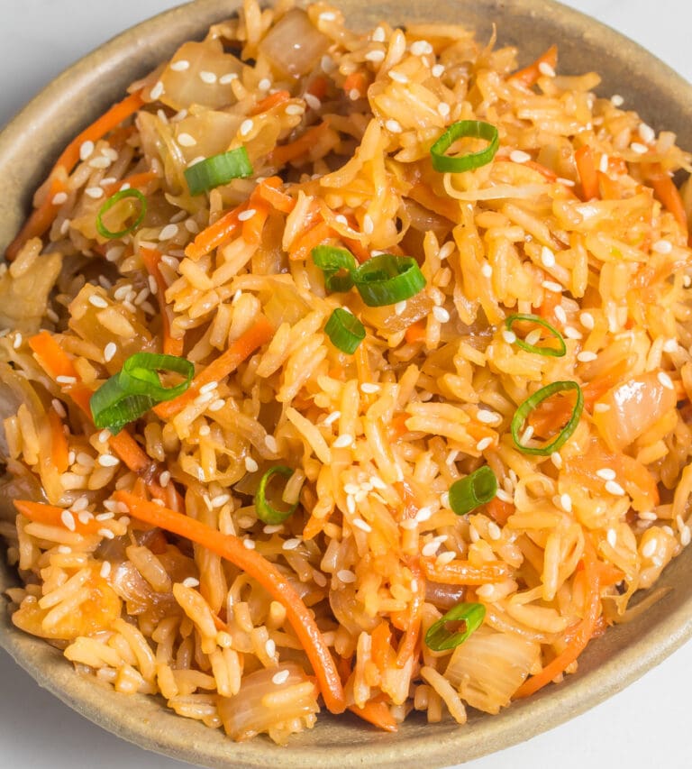 Cabbage Fried Rice In 30 Minutes