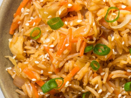 cabbage fried rice