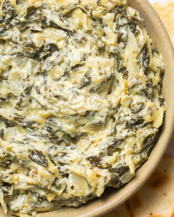 Super Easy Crockpot Spinach Dip